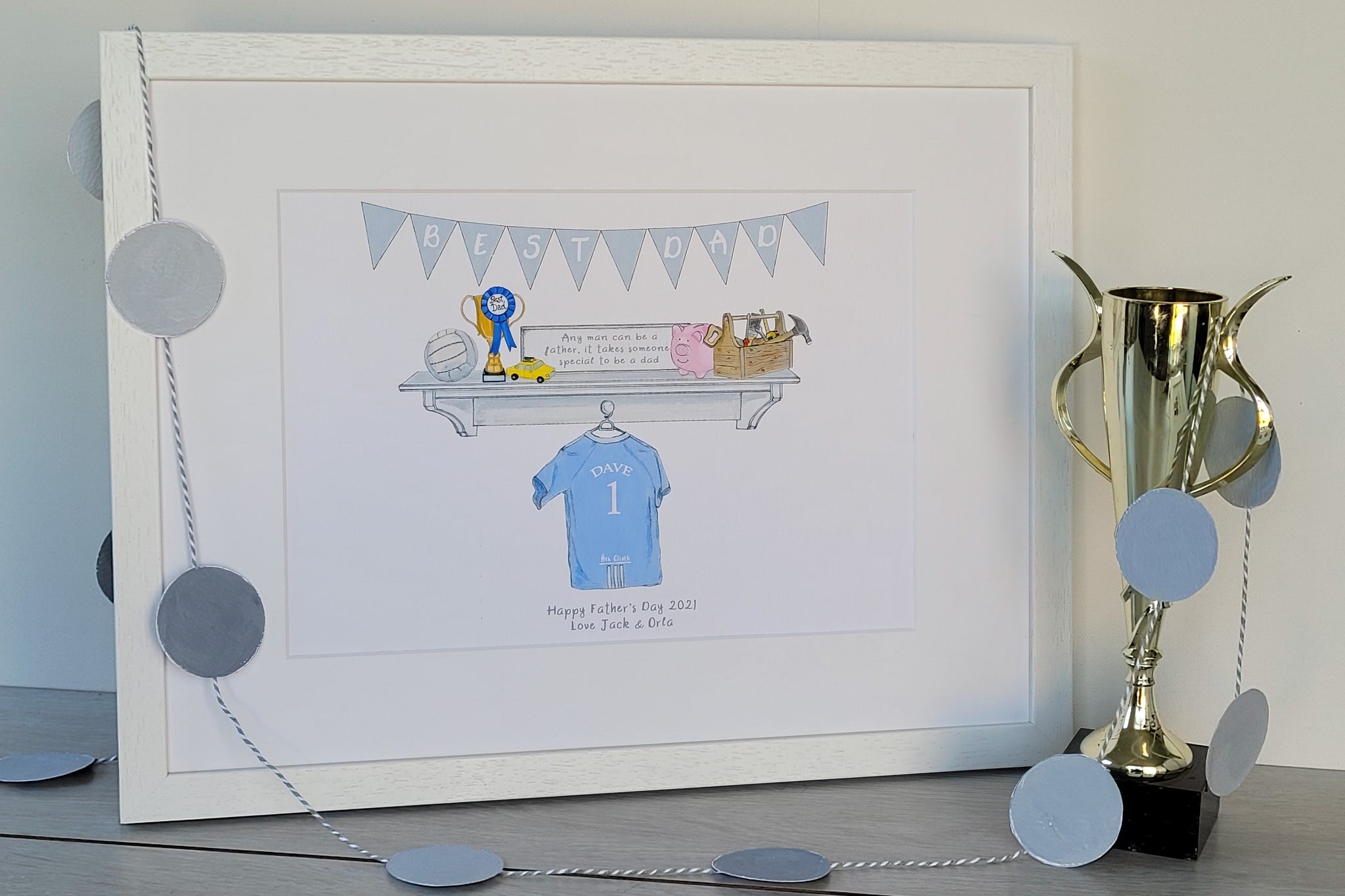 Father's Day - Jersey Family Prints – CutsieCoo
