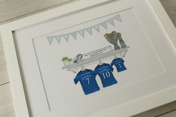 Rugby Family Prints